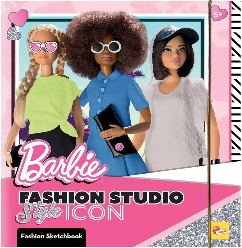 Set de colorat cu activitati Barbie - Fashion Icon, [],bestfam.ro