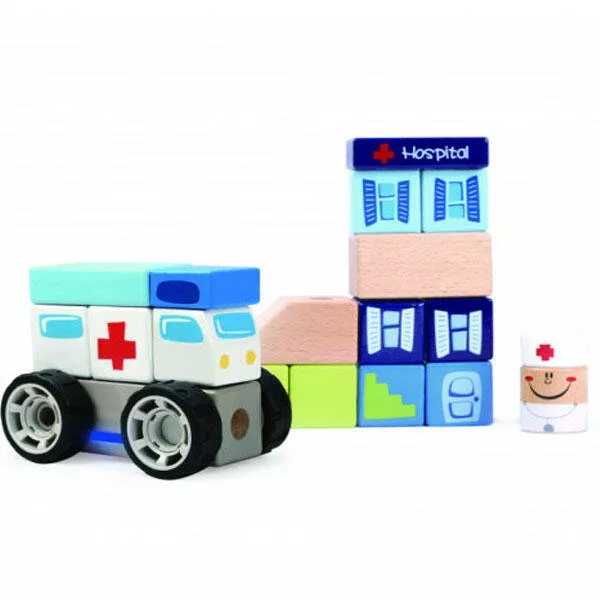 Set de constructie - La spital, [],bestfam.ro