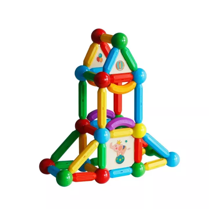 Set de constructie magnetic - STICK (103 piese), [],bestfam.ro