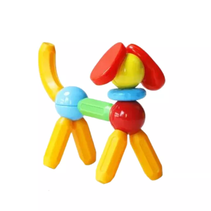 Set de constructie magnetic - STICK (26 piese), [],bestfam.ro
