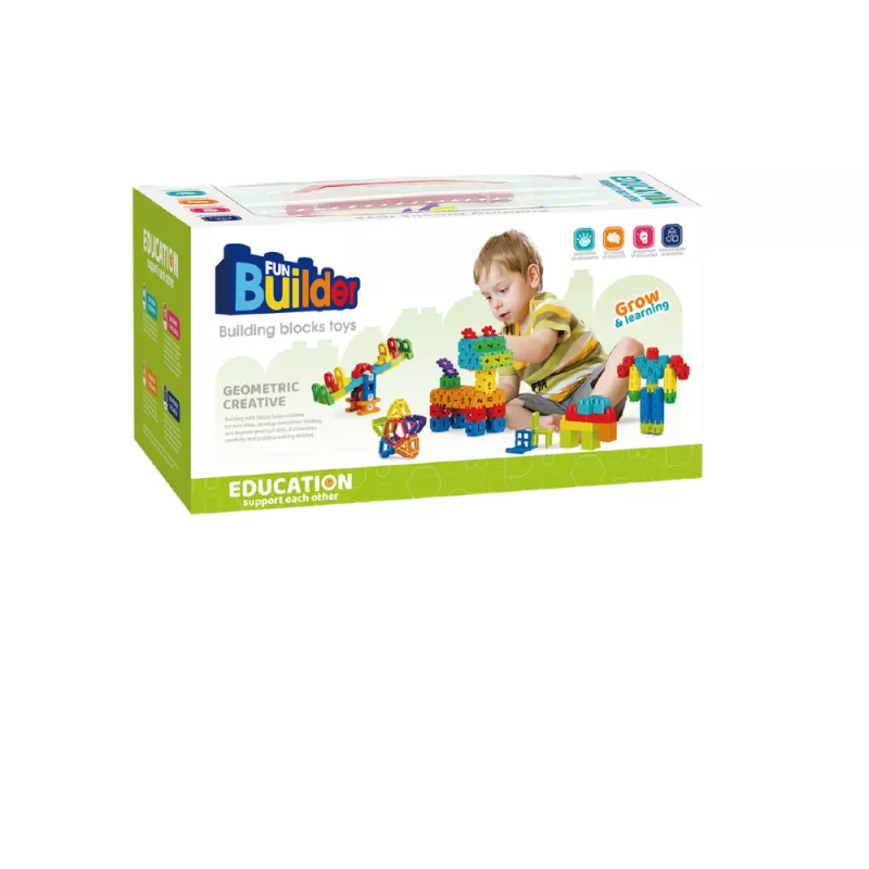 Set de constructie STEAM - Micutul constructor (200 piese), [],bestfam.ro