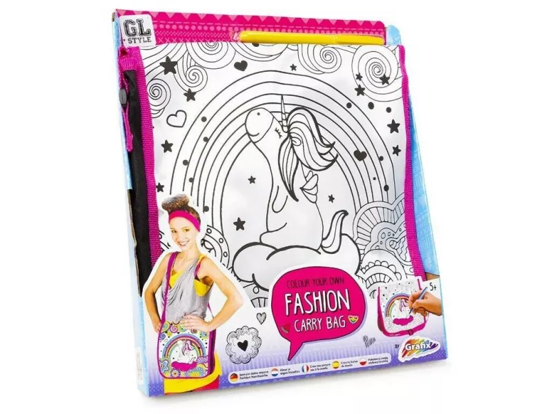 Set de creatie - Coloreaza gentuta Unicorn, [],bestfam.ro