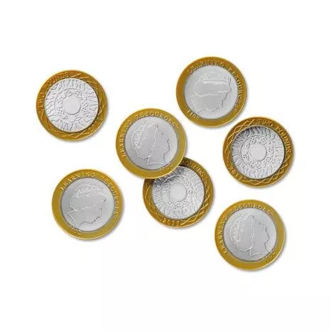 Set de monede de jucarie (2 lire sterline), [],bestfam.ro