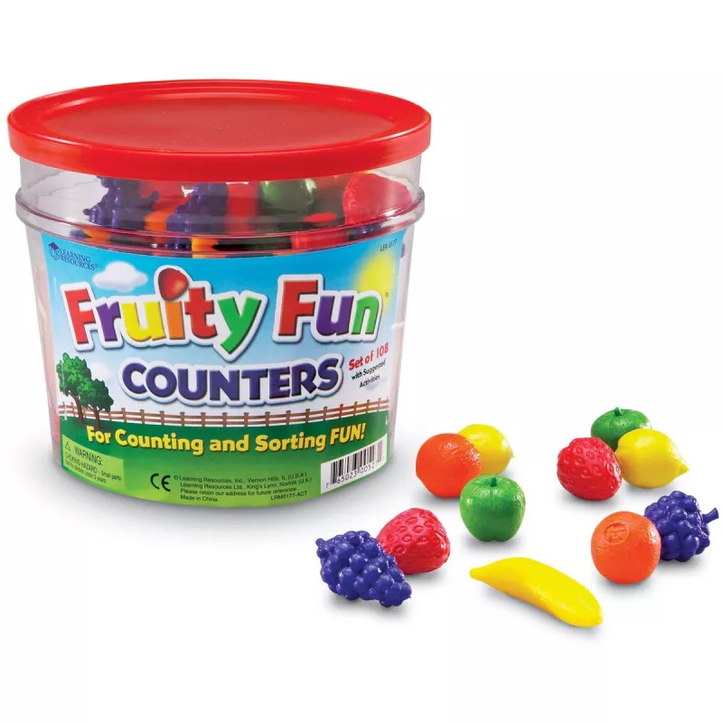 Set de sortat - Fructe (108 piese), [],bestfam.ro