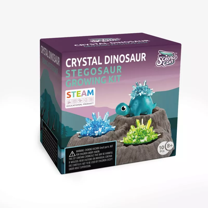 Set experimente - Cristal si dinozaur (Stegosaur), [],bestfam.ro