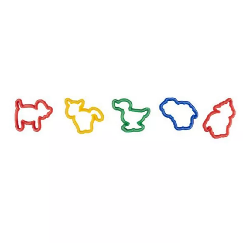 Set forme pentru plastilina - Animalute de la ferma, [],bestfam.ro