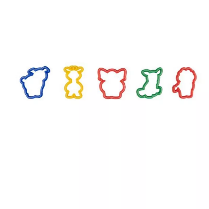 Set forme pentru plastilina - Animalute safari, [],bestfam.ro