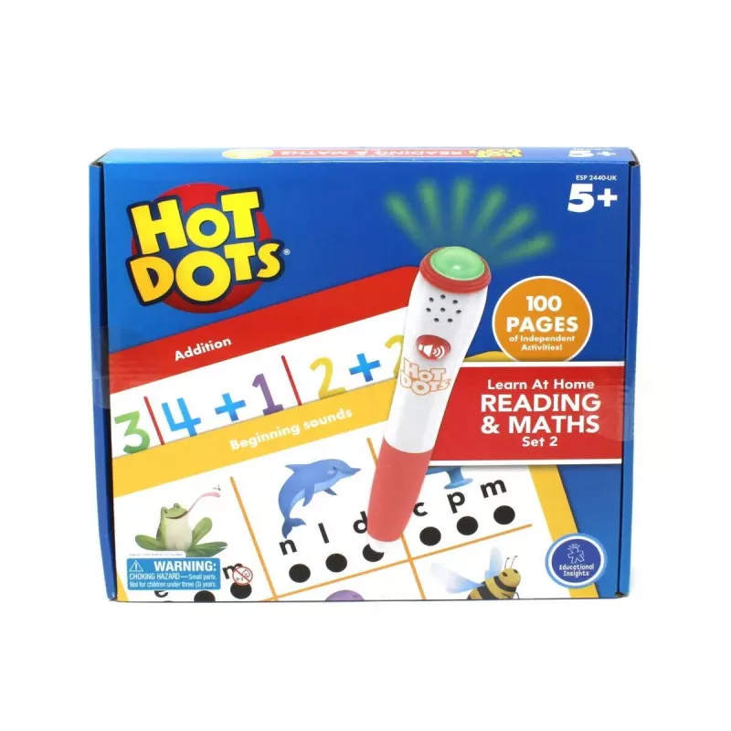 Set Hot Dots® - calculez si citesc in lb engleza (set 2), [],bestfam.ro