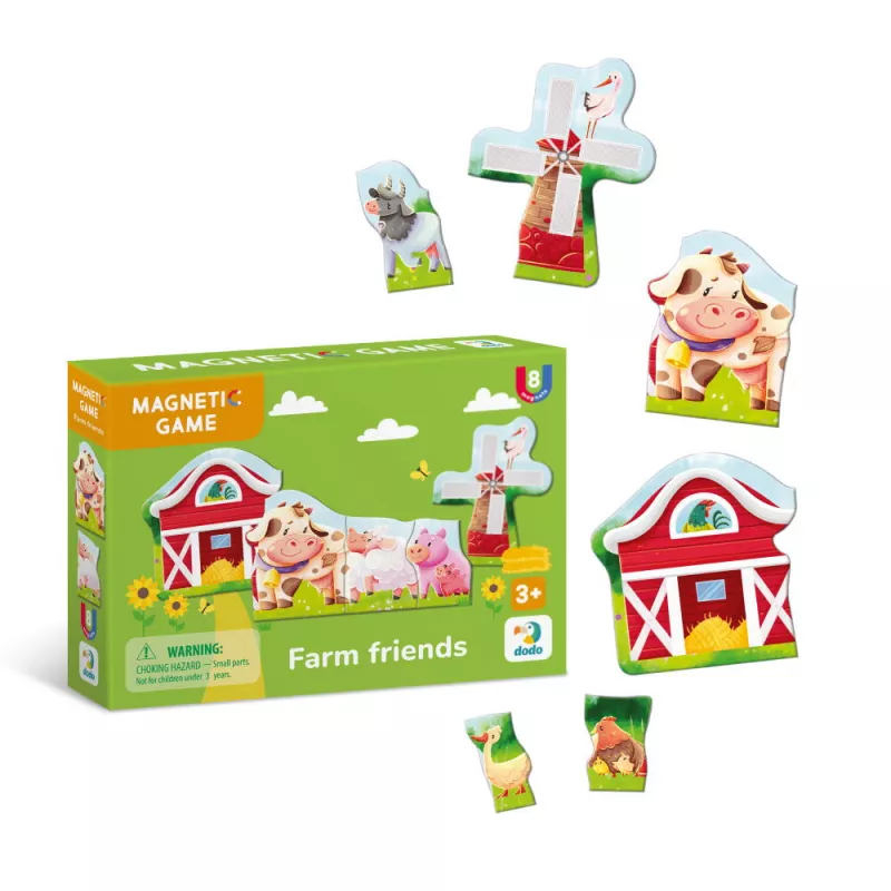 Set magnetic - Prietenii de la ferma, [],bestfam.ro