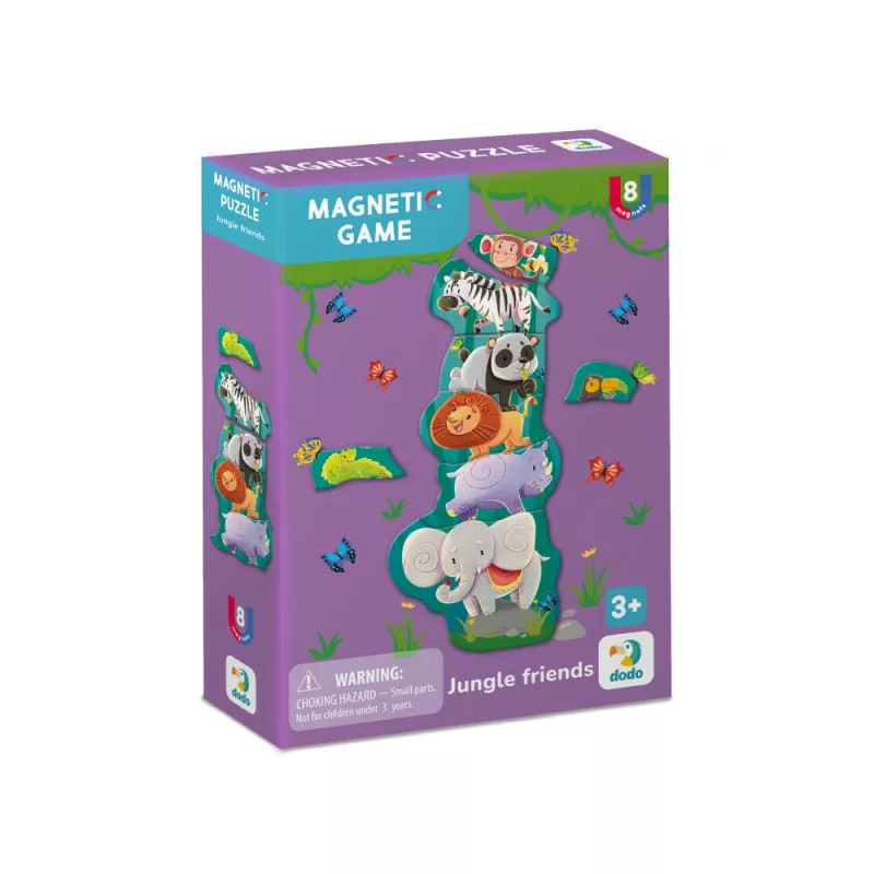 Set magnetic - Prietenii din jungla, [],bestfam.ro