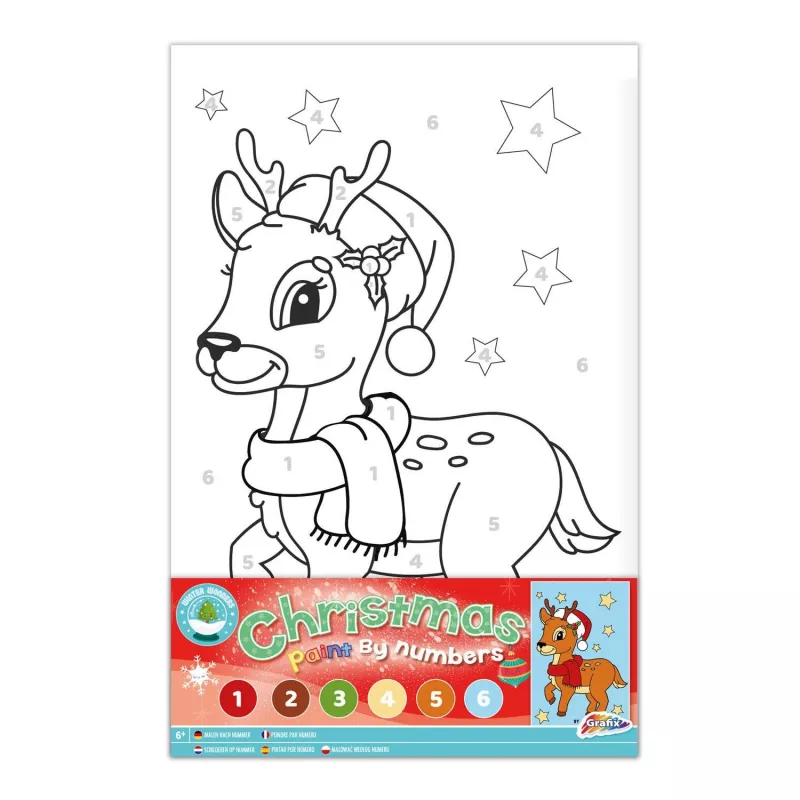Set pictura pe numere - Magia Craciunului, [],bestfam.ro