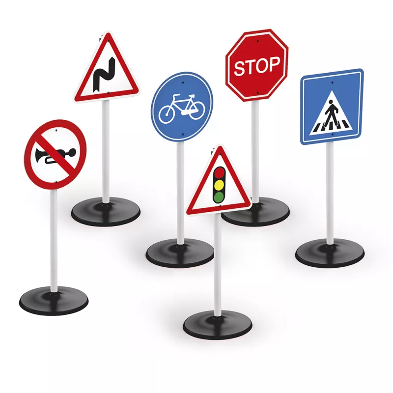 Set semne de circulatie mari (6 buc.), [],bestfam.ro