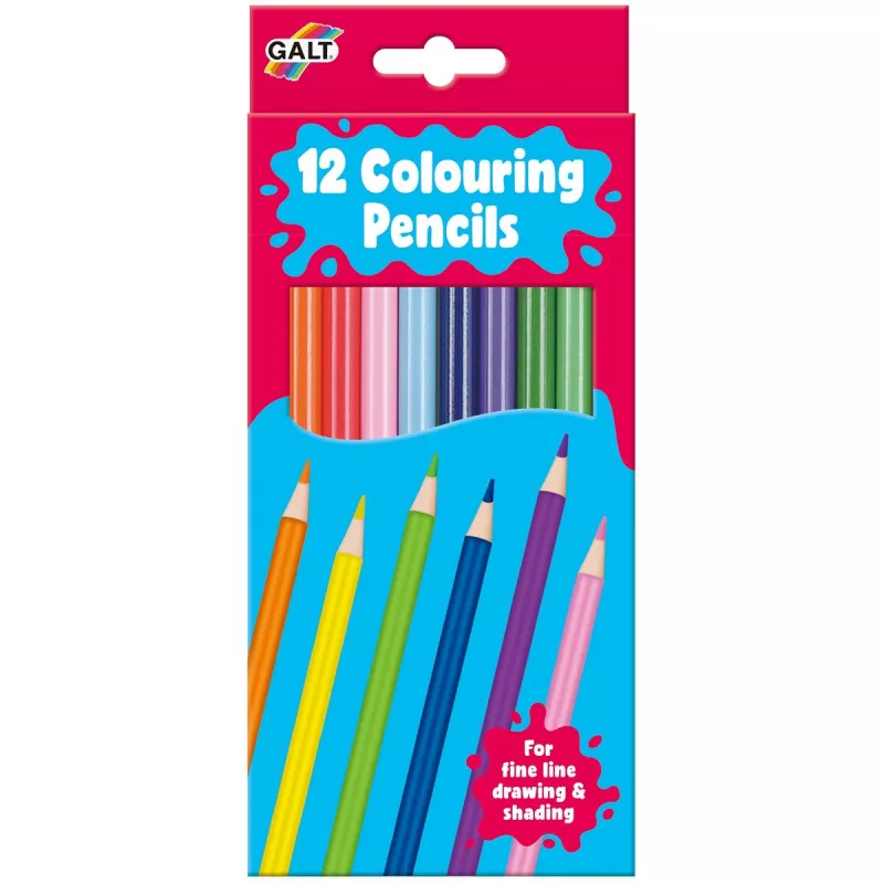 Set 12 creioane de colorat, [],bestfam.ro
