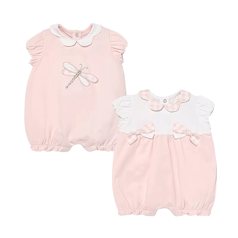 Set 2 salopete (pijamale), roz - Mayoral, [],bestfam.ro