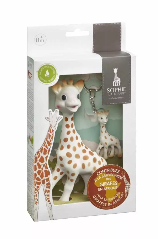 Set aniversar - Salvati girafele - Sophie la Girafe, [],bestfam.ro