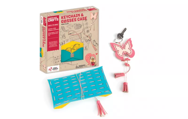Set creativ - Breloc si etui ochelari, [],bestfam.ro