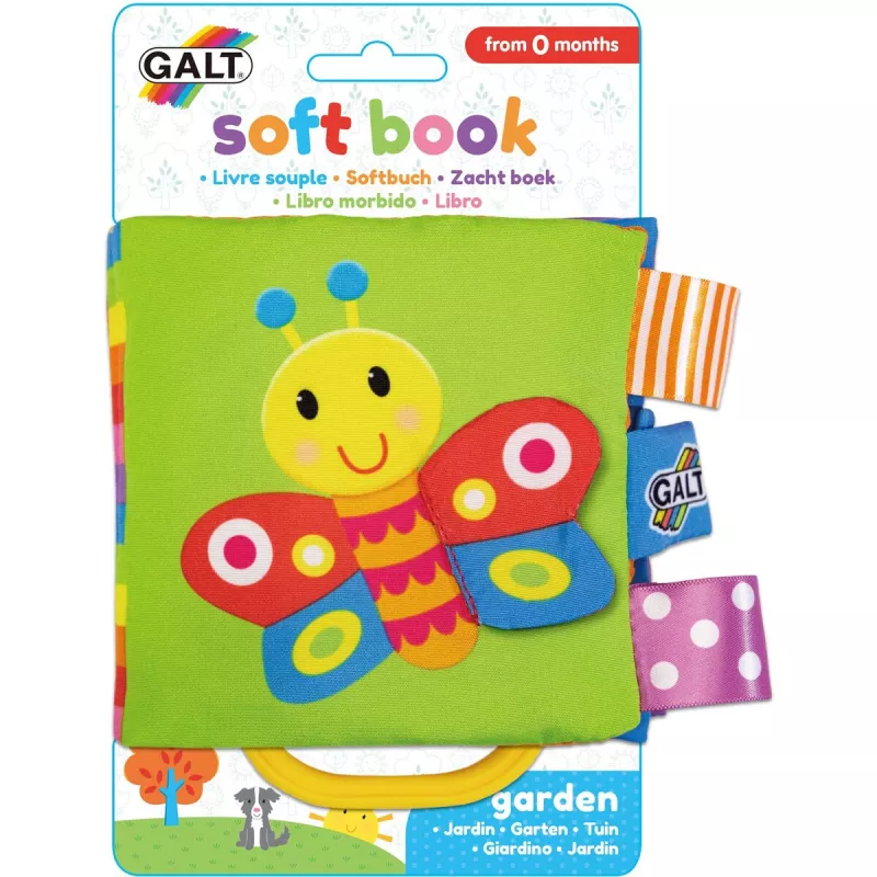 Soft Book: Carticica moale Garden, [],bestfam.ro