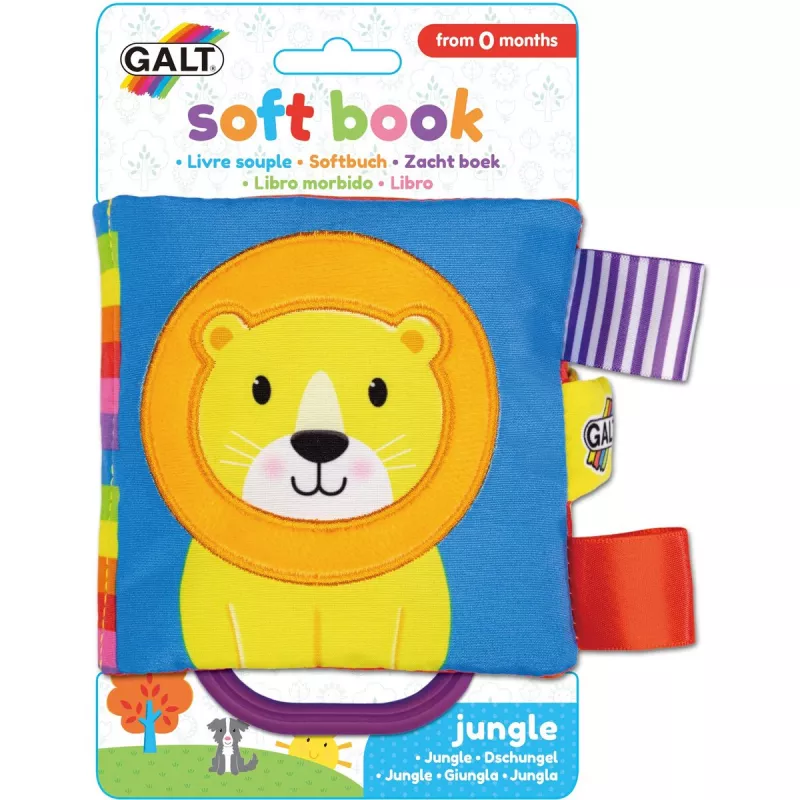 Soft Book: Carticica moale Jungle, [],bestfam.ro