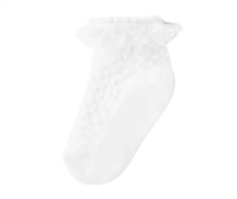 Sosete elegante plumeti  - Alb - Mayoral  12 luni, [],bestfam.ro