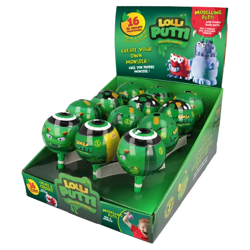 Spuma de modelat - LOLLIPUTTI - Monstruleti, [],bestfam.ro