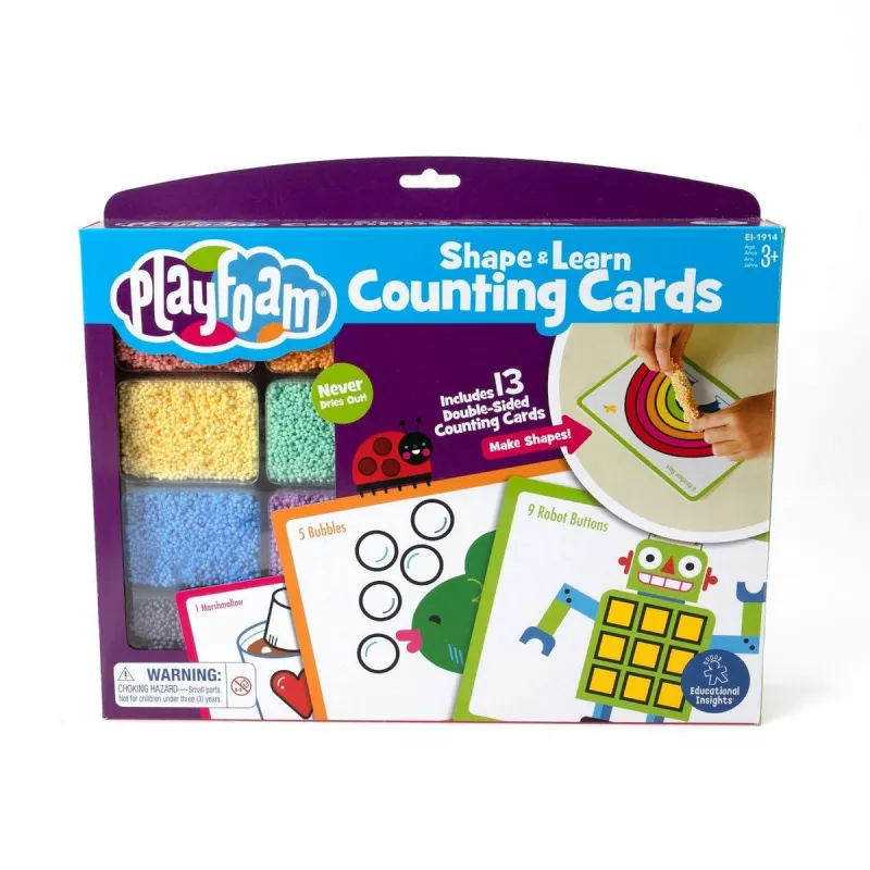 Spuma de modelat Playfoam™ - Invatam sa numaram, [],bestfam.ro