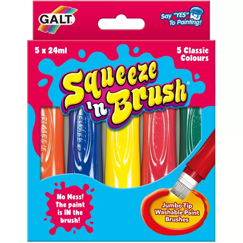 Squeeze'n Brush - 5 culori, [],bestfam.ro