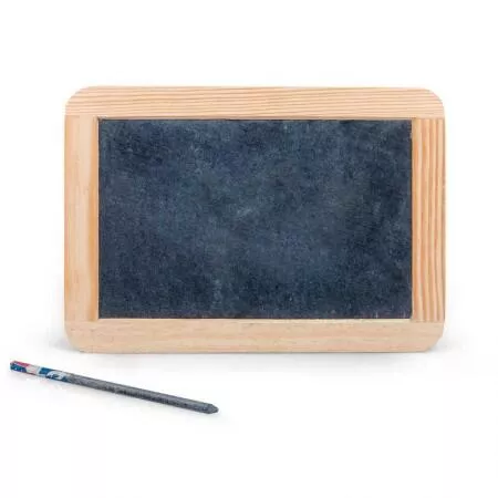 Tabla de scris, ardezie, cu rama de lemn, [],bestfam.ro