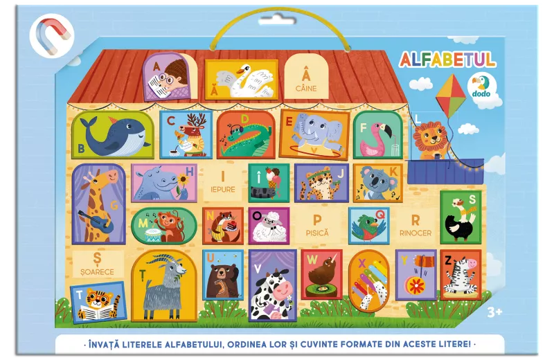 Tablita magnetica cu alfabetul ( limba romana), [],bestfam.ro