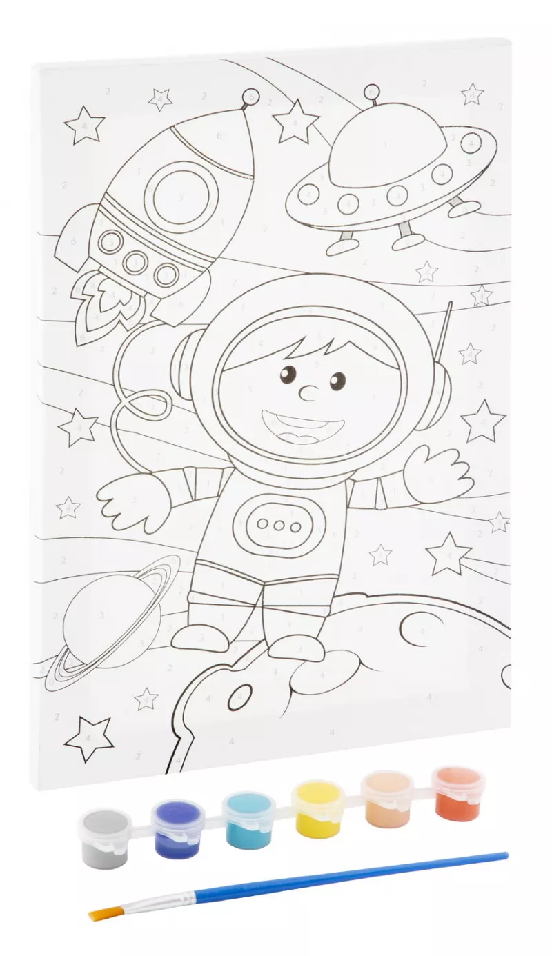 Tablou pictura pe numere - Astronaut, [],bestfam.ro