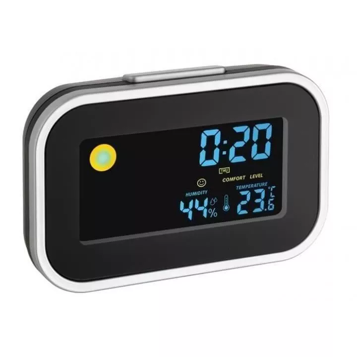 Termo-higrometru cu ceas si alarma TFA 60.2015, [],bestfam.ro