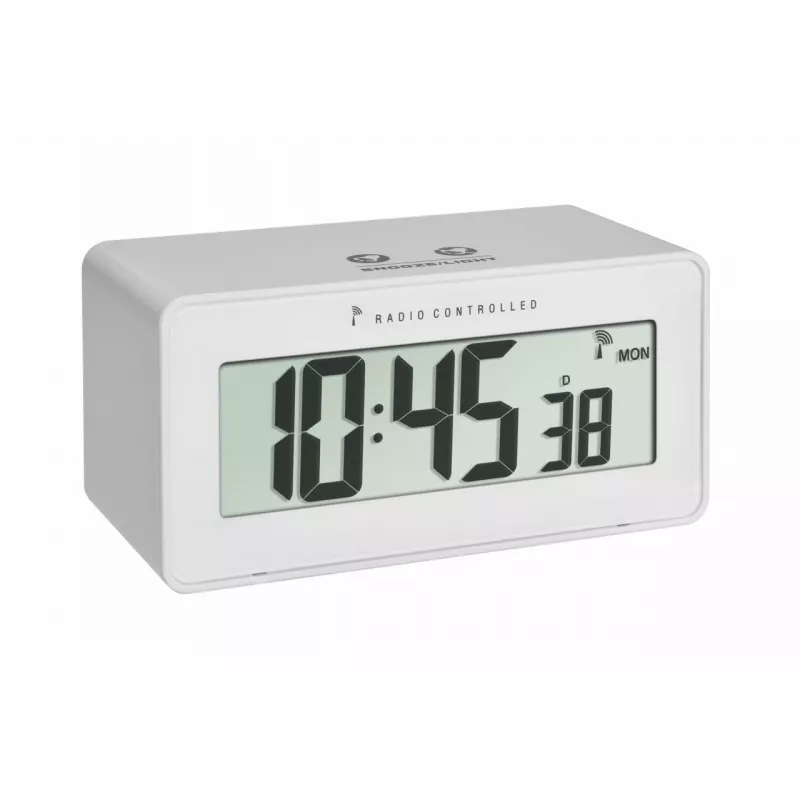 Termometru si higrometru cu ceas si ecran LCD iluminat TFA 60.2544.02, [],bestfam.ro