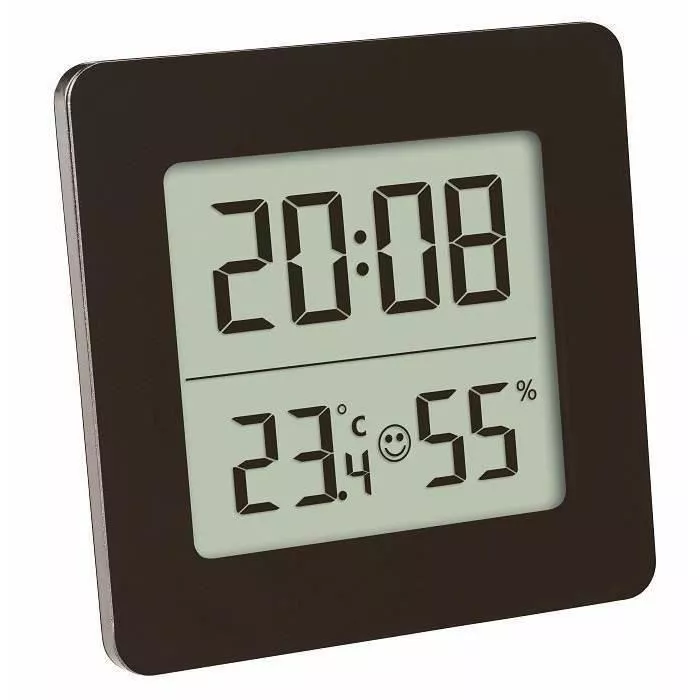 Termometru si higrometru digital cu ceas si alarma TFA 30.5038.01, [],bestfam.ro