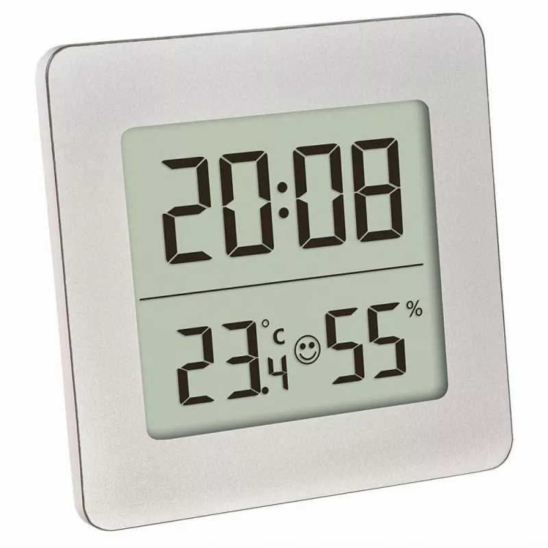 Termometru si higrometru digital cu ceas si alarma TFA 30.5038.54, [],bestfam.ro