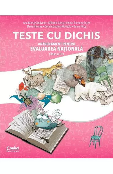 TESTE CU DICHIS. ANTRENAMENT PENTRU EVALUAREA NATIONALA CLASA A II-A, [],bestfam.ro