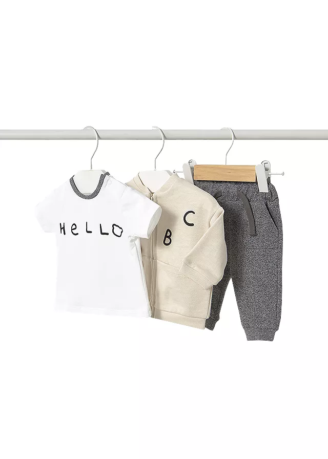 Trening 3 piese - Litere - Mayoral 6-9 luni, [],bestfam.ro