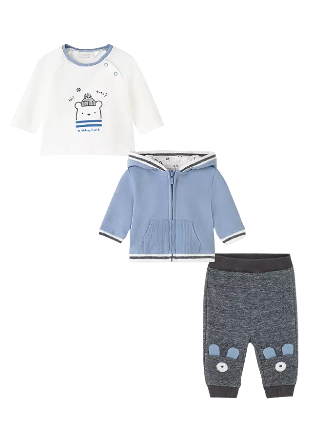 Trening plus cardat, 3 piese - Ursulet - Mayoral, [],bestfam.ro