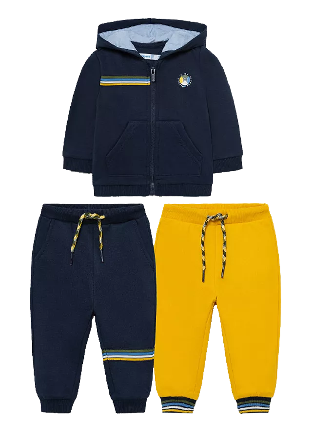 Trening plus cardat + 2 pantaloni - Mayoral , [],bestfam.ro