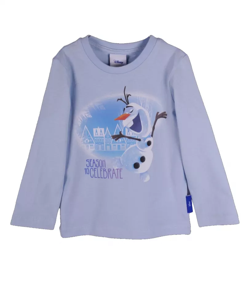 Tricou albastru deschis Olaf 4 ani, [],bestfam.ro