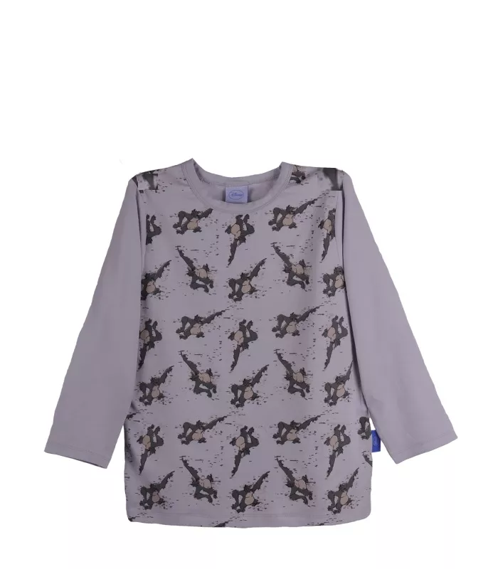 Tricou cu maneca lunga gri King Louie 12 ani, [],bestfam.ro