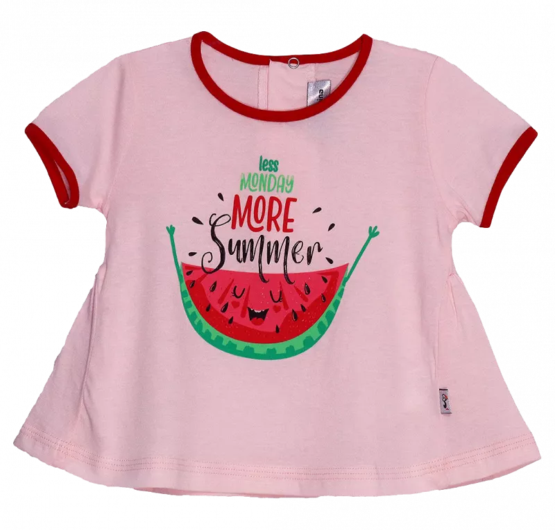 Tricou cu maneca scurta - Pepene 1 an, [],bestfam.ro