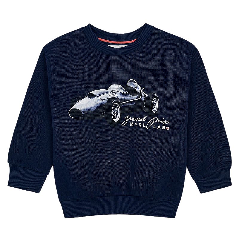 Tricou maneca lunga - Grand Prix - Bleumarin - Mayoral, [],bestfam.ro