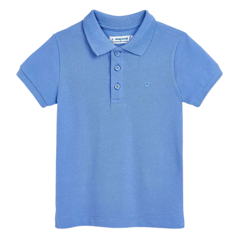 Tricou polo clasic cu maneca scurta - Bleu  - Mayoral 8 ani, [],bestfam.ro