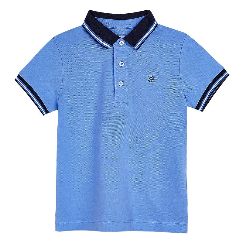 Tricou polo clasic cu maneca scurta - Bleu - Mayoral, [],bestfam.ro