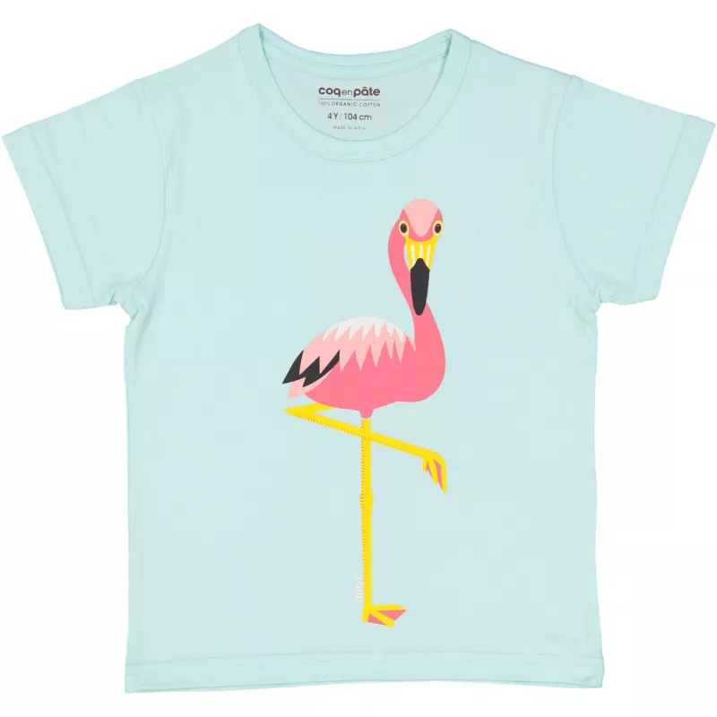 Tricou vernil Flamingo 2 ani, [],bestfam.ro