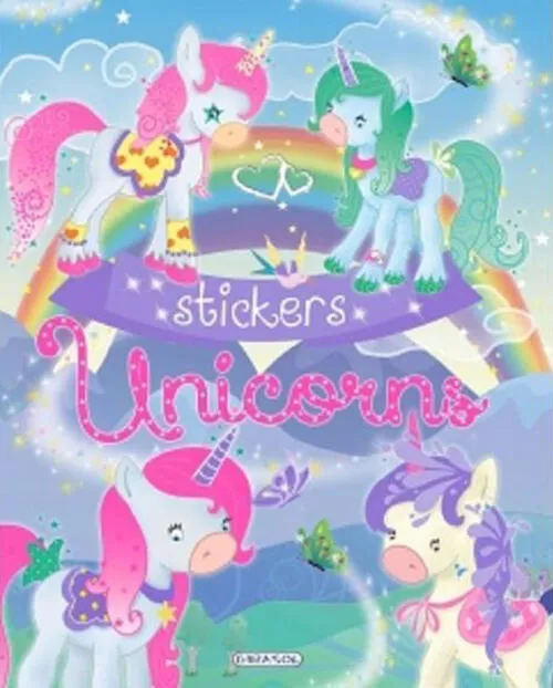 Unicorns stickers (bleu), [],bestfam.ro