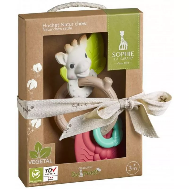 Inel 2in1 - Natur'chew - Sophie la Girafe, [],bestfam.ro