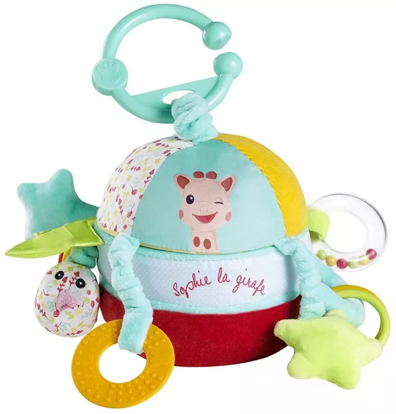 Minge cu activitati - Lumea surprizelor - Sophie la Girafe, [],bestfam.ro