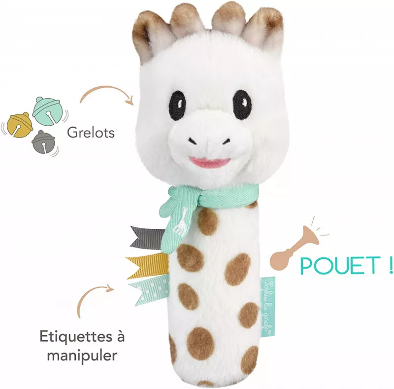 Zornaitoare cu piuitoare Sophie - Sophie la Girafe, [],bestfam.ro