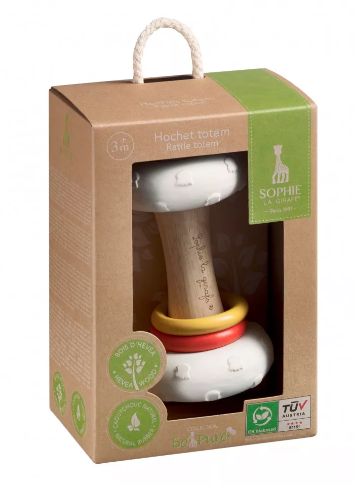 Zornaitoare 2in1 - So Pure Girafa Sophie  - Sophie la Girafe, [],bestfam.ro