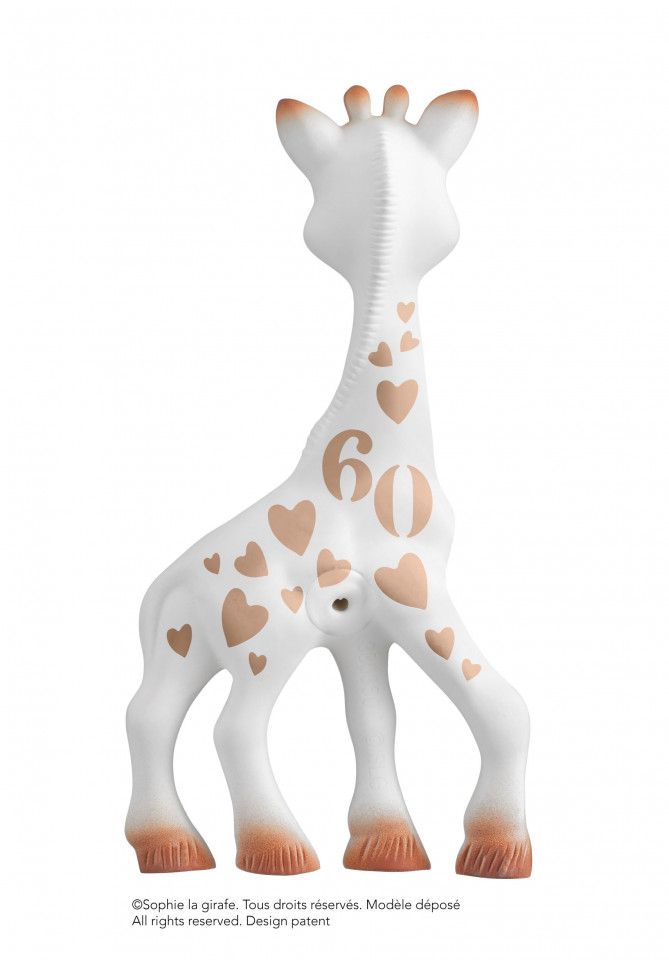 Cadouri Girafa Sophie ''60 Ani'' - Sophie by me - Ed. Limita